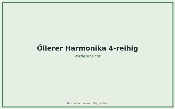Öllerer Harmonika 4-reihig