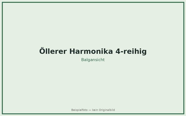 Öllerer Harmonika 4-reihig